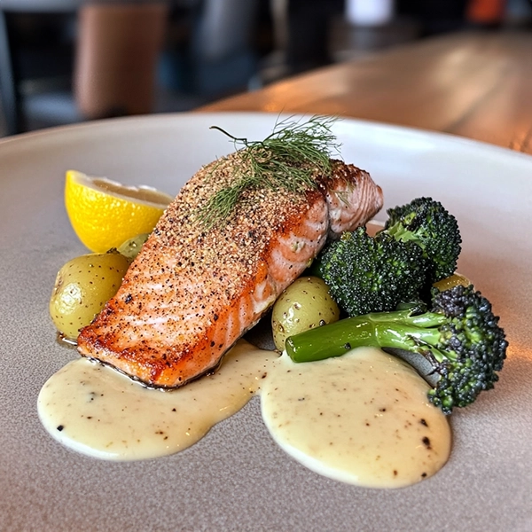 Panfried Sumac Salmon